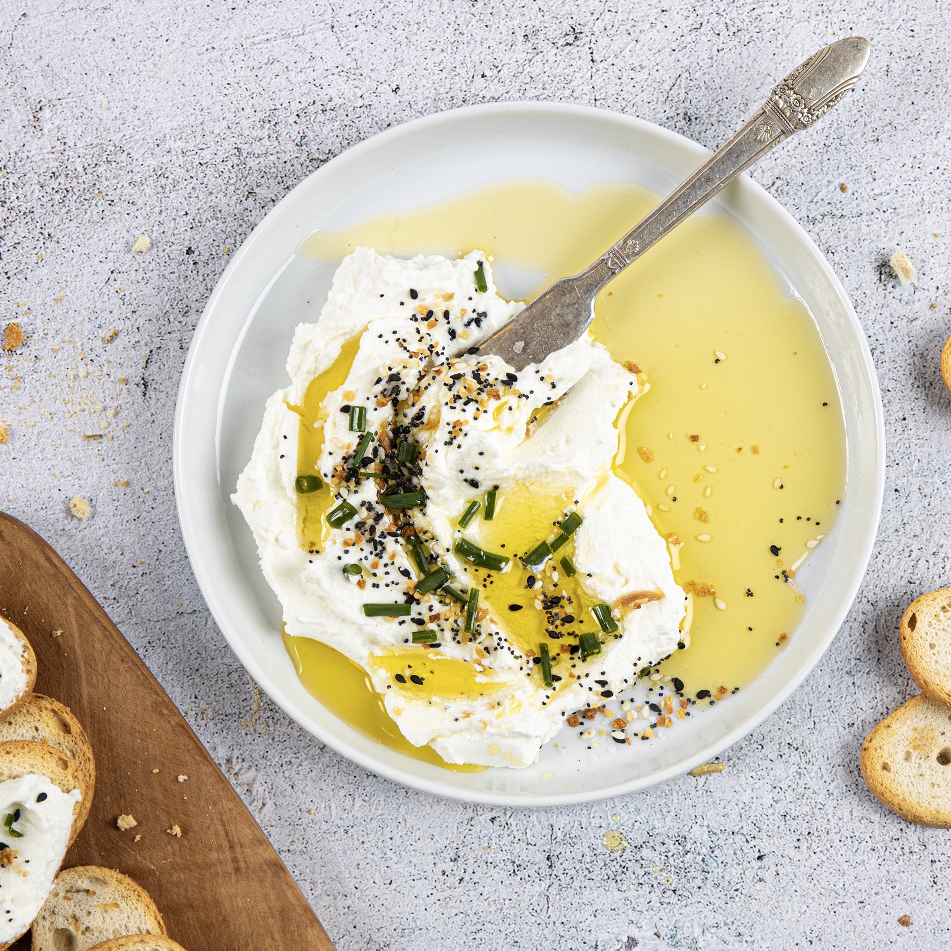 Everything Bagel Goat Cheese Dip | Cypress Grove Cheese
