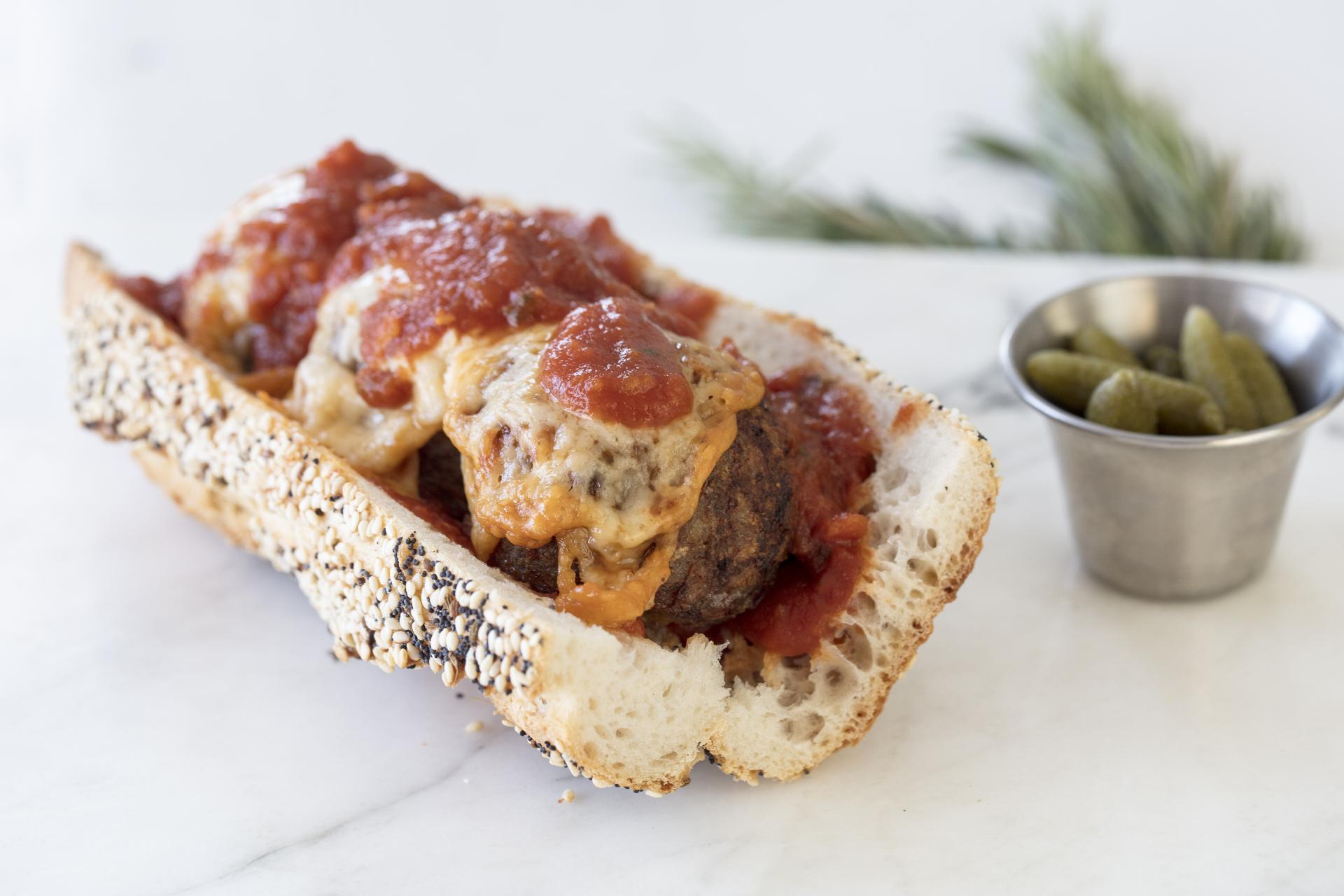 Lamb Chopper® Meatball Sandwich